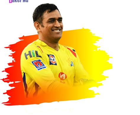 ms dhoni csk png